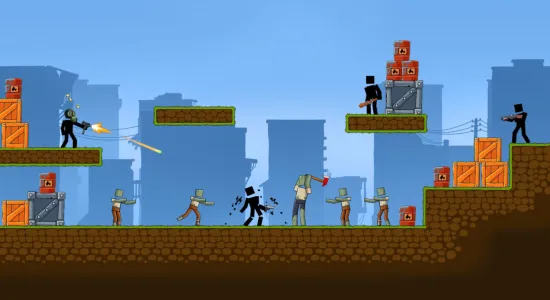 Скриншоты из The Gunner 2: Guns and Zombies на Андроид 3