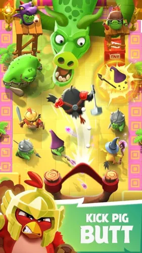 Скриншоты из Angry Birds Kingdom на Андроид 1