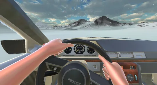 Скриншоты из Benz E500 W124 Drift Simulator на Андроид 2