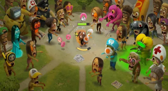 Скриншоты из Donut Punks: Online Epic Brawl на Андроид 3
