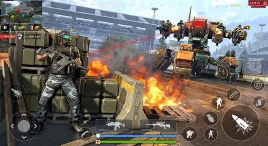 Скриншоты из ATSS 2: Offline Shooting Games на Андроид 3