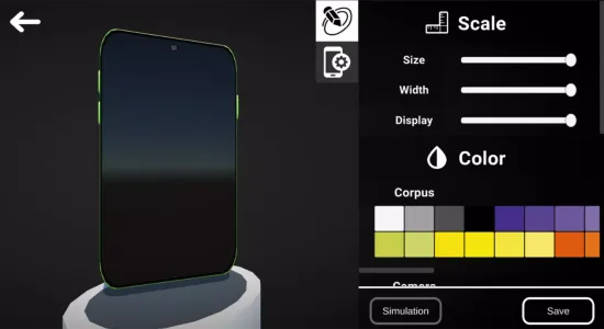 Скриншоты из Phone Simulator – 3D Maker на Андроид 2