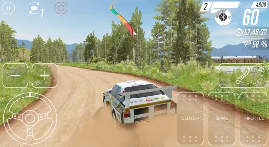 Скриншоты из CarX Rally на Андроид 2