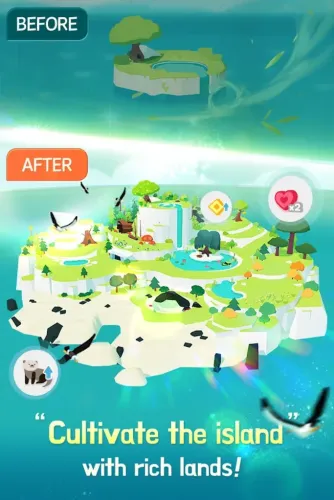 Скриншоты из Forest Island на Андроид 2