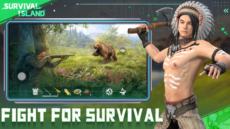 Скриншот №1 Survival Island — новая игра в жанре «выживание»