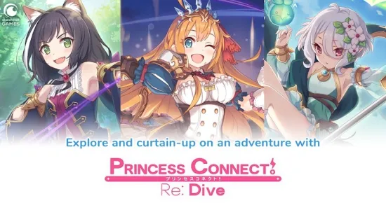 Скриншоты из Princess Connect! Re: Dive на Андроид 1
