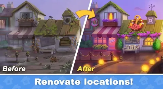 Скриншоты из Town Blast: City Restoration на Андроид 2