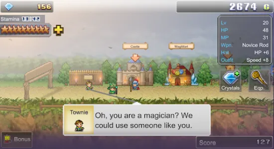 Скриншоты из Magician’s Saga на Андроид 2