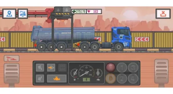 Скриншоты из Trucker and Trucks на Андроид 1