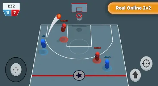 Скриншоты из Basketball Rift на Андроид 1