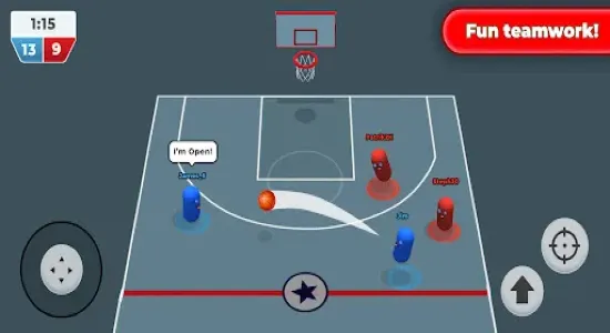 Скриншоты из Basketball Rift на Андроид 2